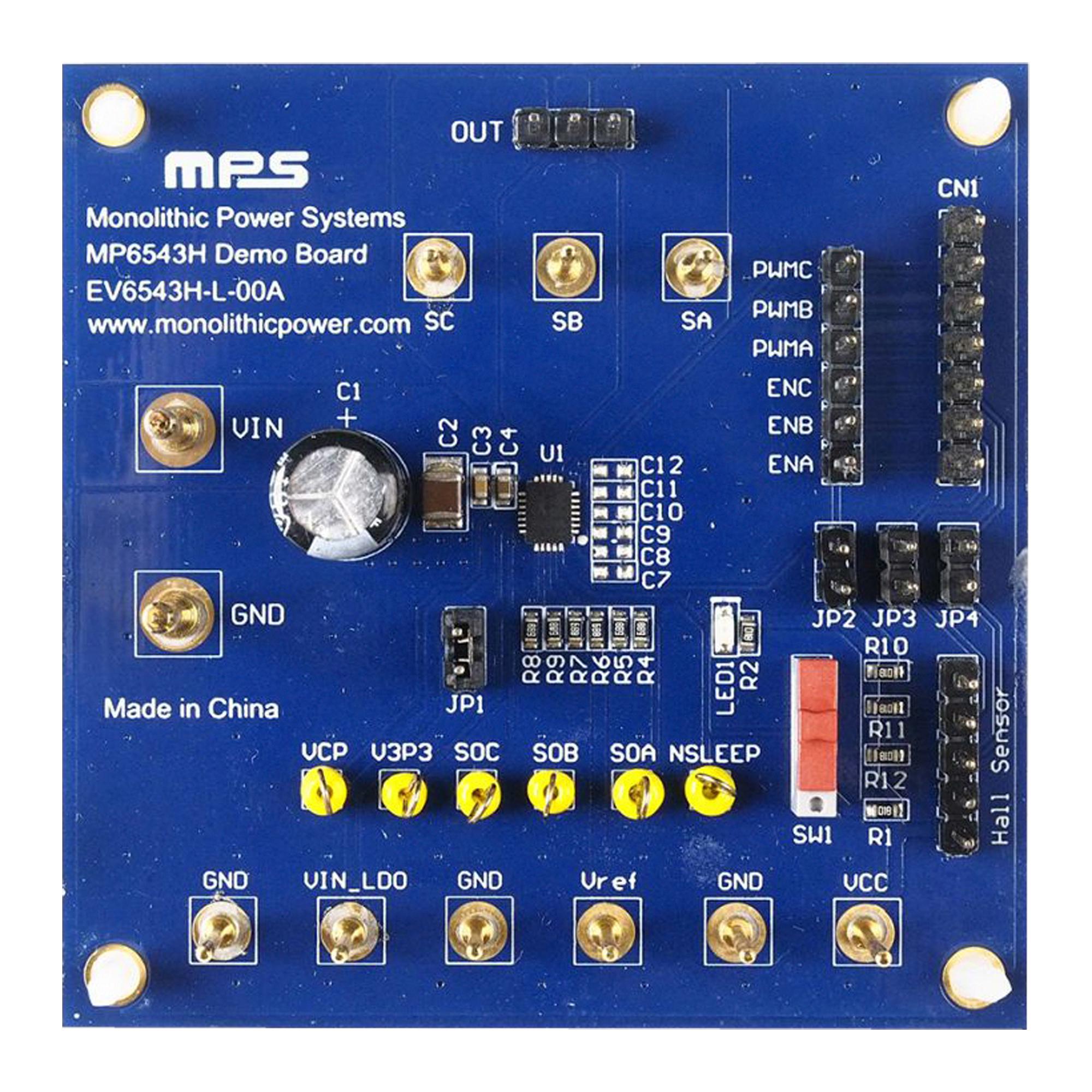 MONOLITHIC POWER SYSTEMS (MPS) EV6543H-L-00A Kits De Desarrollo Para Gestión De Alimentación - Kits De Desarrollo Para Control De Motor