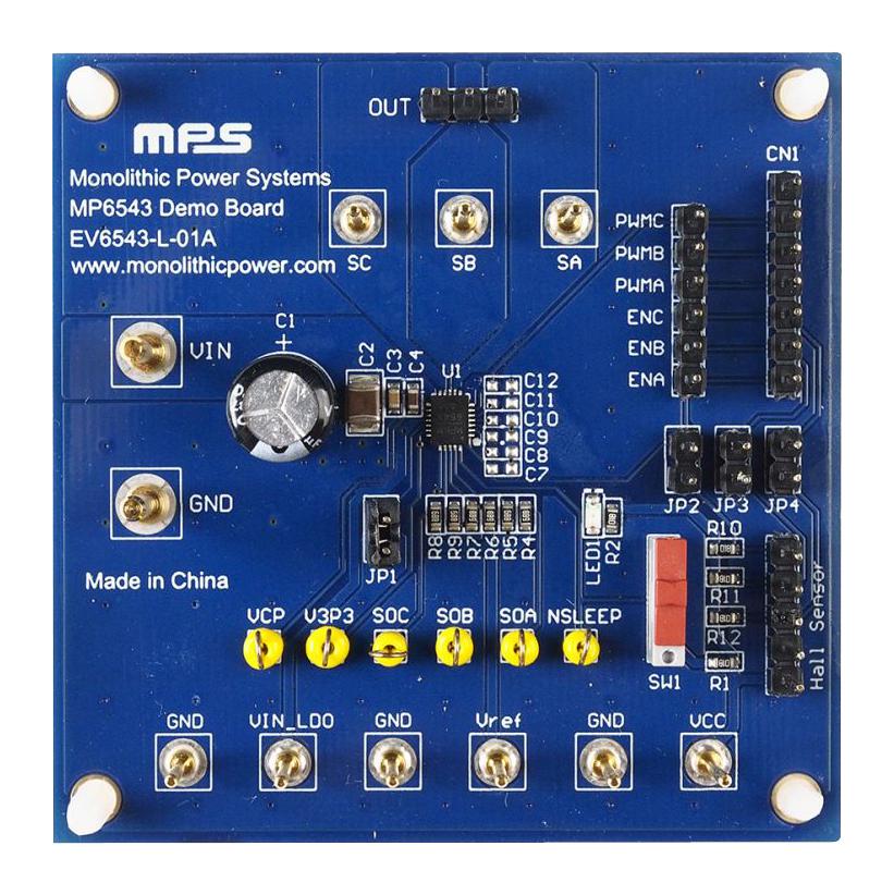 MONOLITHIC POWER SYSTEMS (MPS) EV6543-L-01A Kits De Desarrollo Para Gestión De Alimentación - Kits De Desarrollo Para Control De Motor