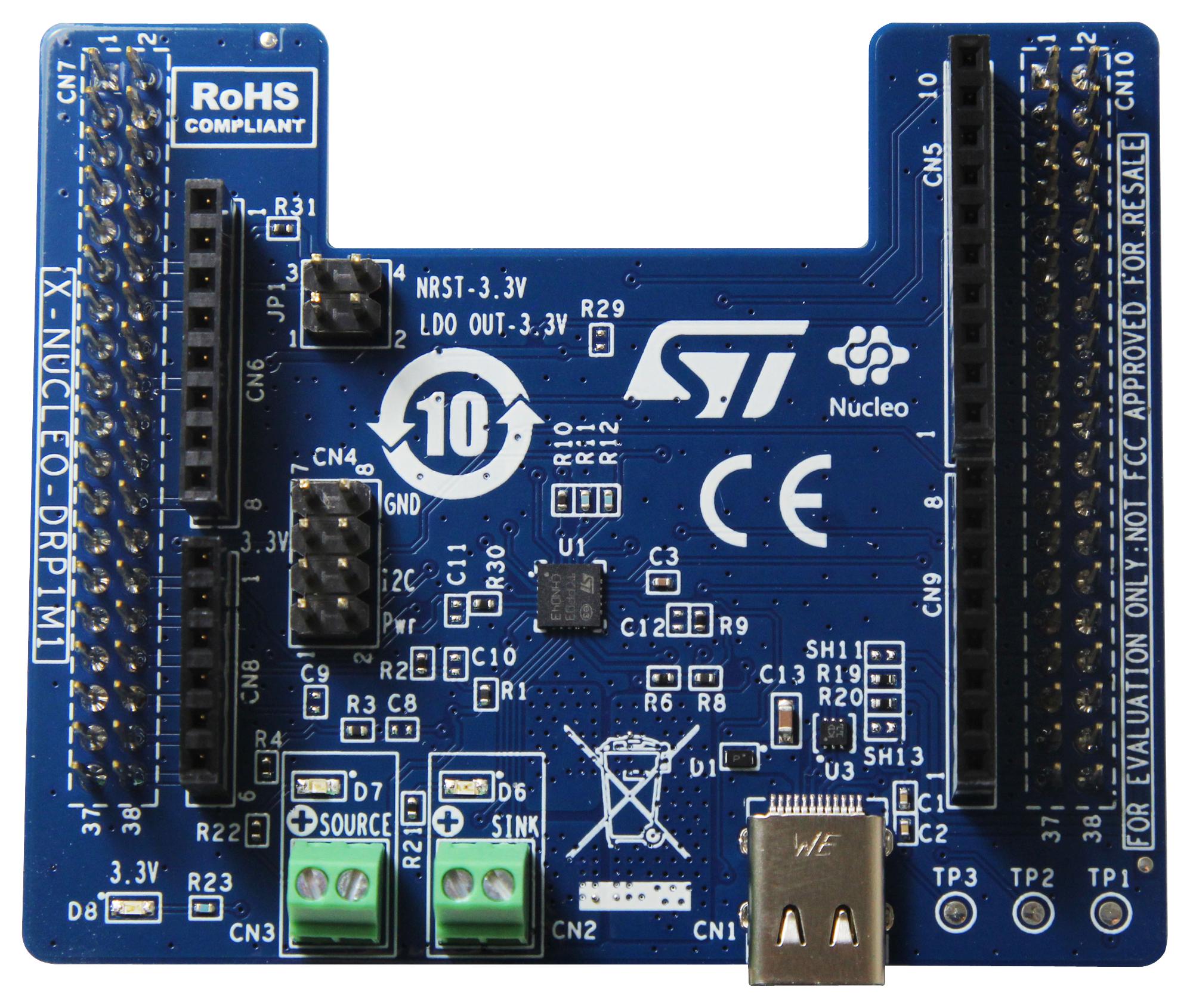 STMICROELECTRONICS X-NUCLEO-DRP1M1 Placas Hija Integradas Y Módulos - ARM