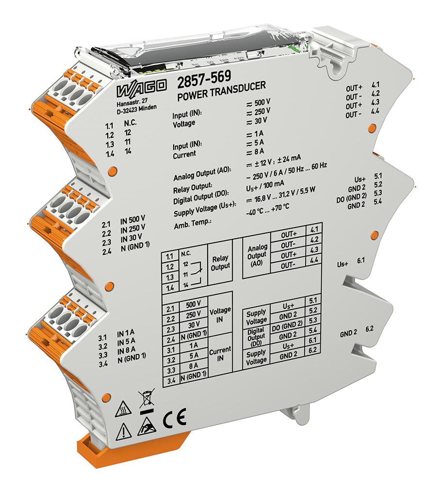 WAGO 2857-569 Convertidores De Señal