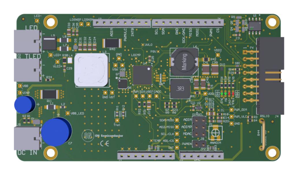 ONSEMI NCL31000ASGEVB Potencia Embebida