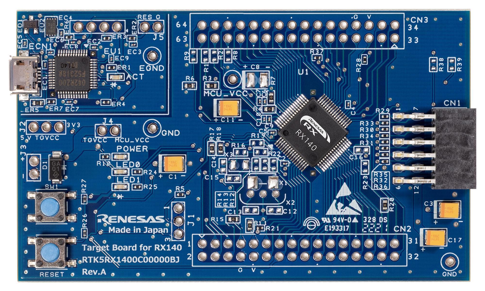 RENESAS RTK5RX1400C00000BJ Kits De Desarrollo Integrado - Otros Ordenadores Integrados