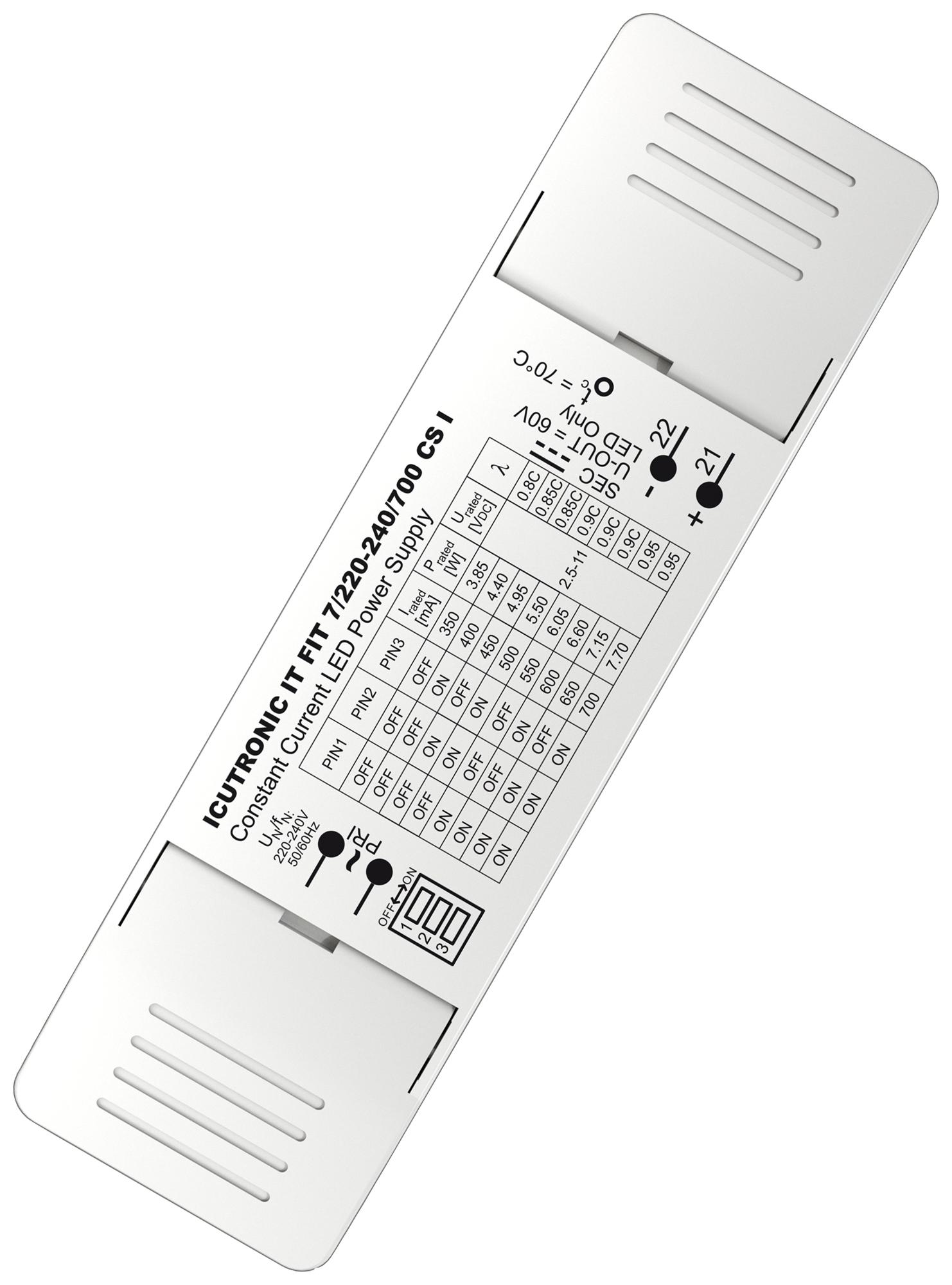 OSRAM IT-FIT-7/220-240/700-CS-I Fuentes De Alimentación Para LED AC / DC