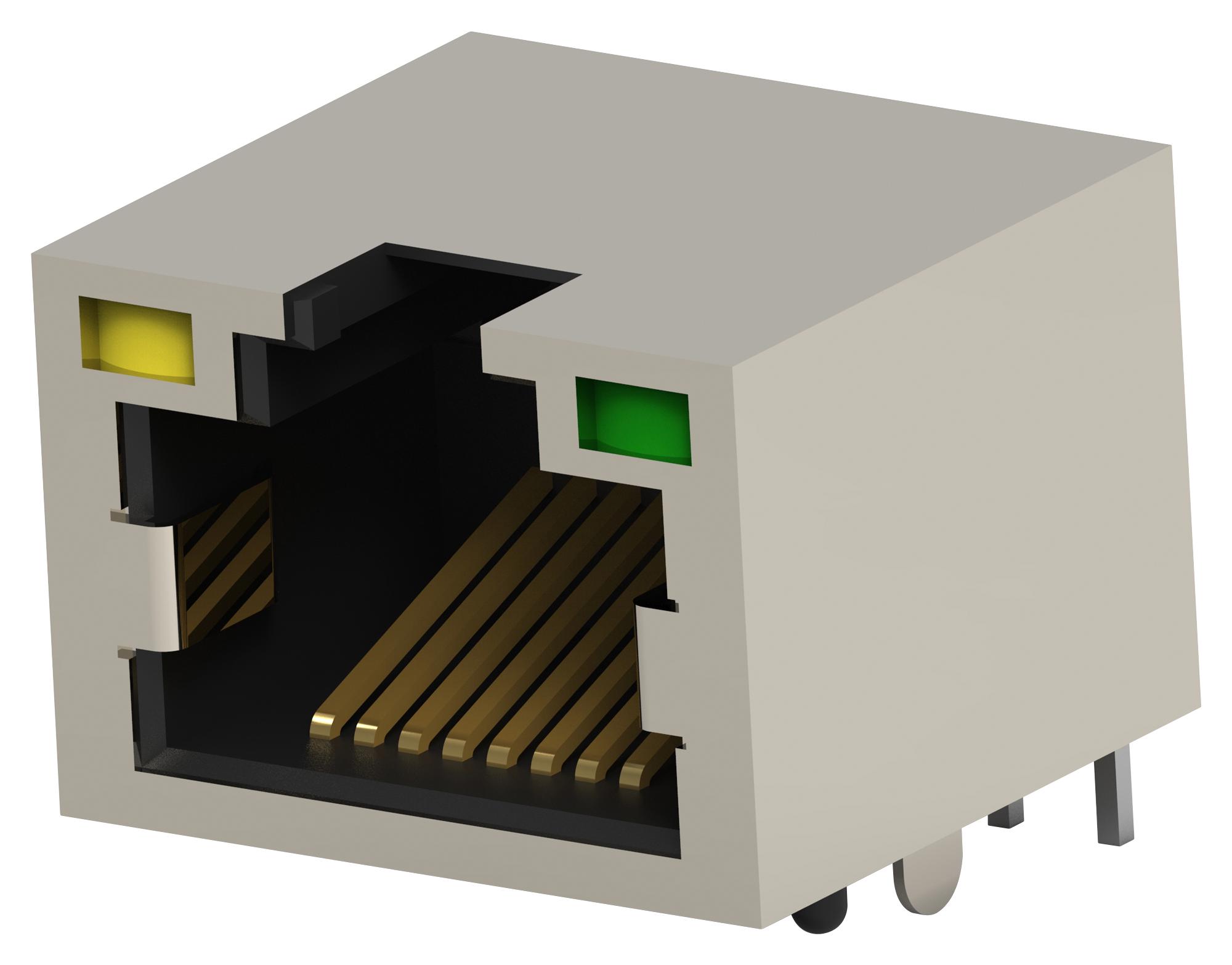 TE CONNECTIVITY 1-1734795-1 Conectores Modulares Y Ethernet