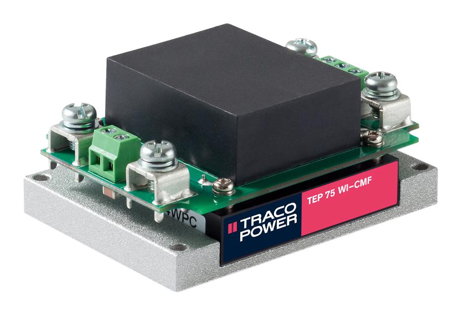 TRACO POWER TEP 75-4812WI-CMF Convertidores DC / DC Aislados De Montaje En Chasis