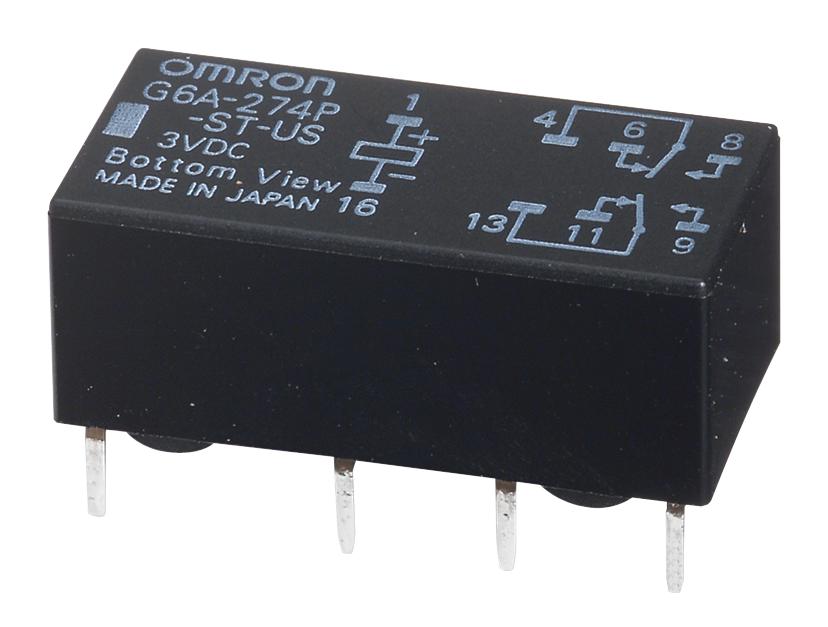 OMRON ELECTRONIC COMPONENTS G6A274PSTUS DC24 Relés De Señal