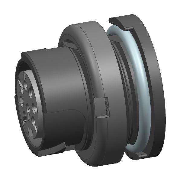 AMPHENOL SINE/TUCHEL C091 11G012 000 5 U Conectores Industriales Circulares