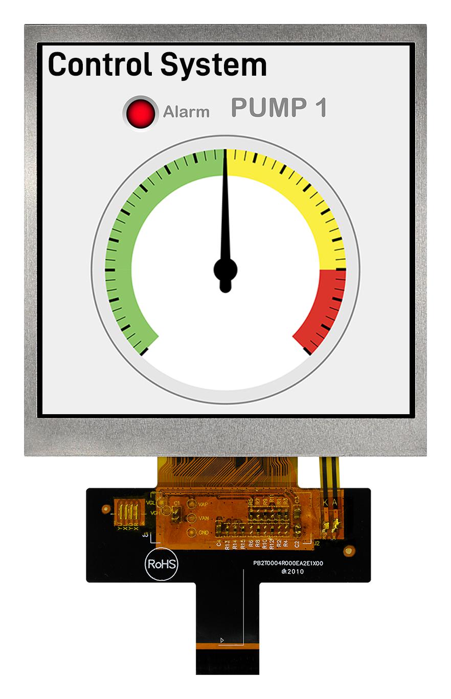 MIDAS DISPLAYS MDT0400EIHH-RGB Pantallas LCD De TFT