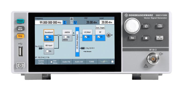 ROHDE & SCHWARZ SMCV100BP2 Generadores De Funciones / Arbitrarios / Pulsos