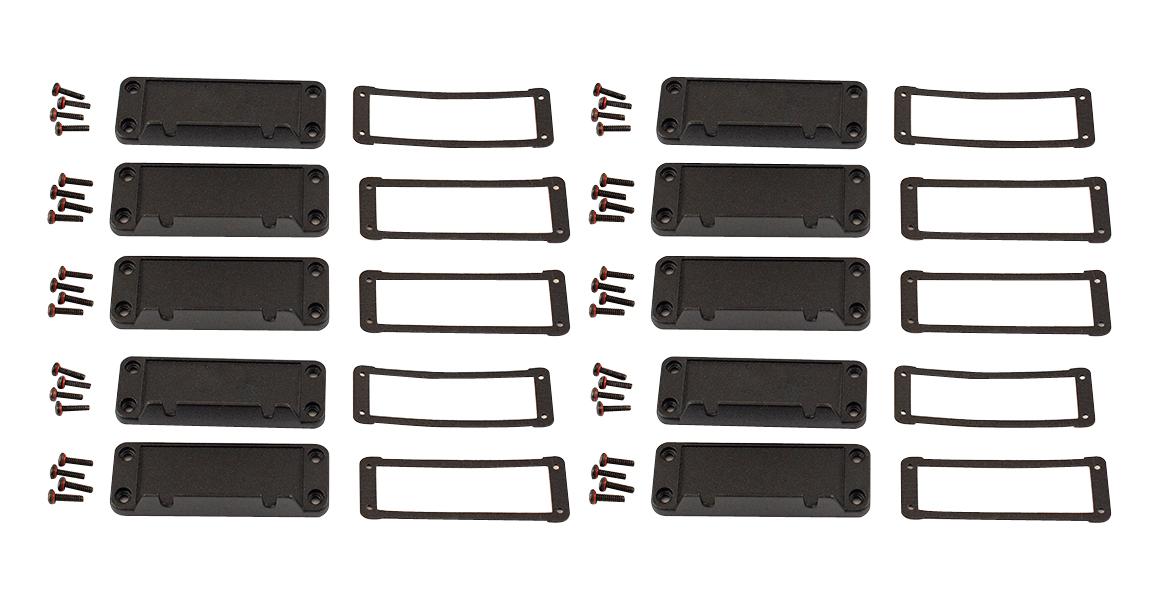 HAMMOND 1457JWPF-10 Paneles Para Carcasas