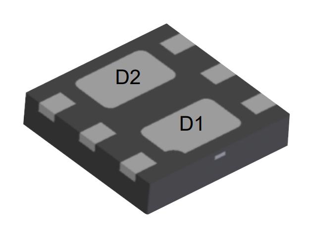 DIODES INC. DMN3055LFDBQ-7 MOSFETs Dobles