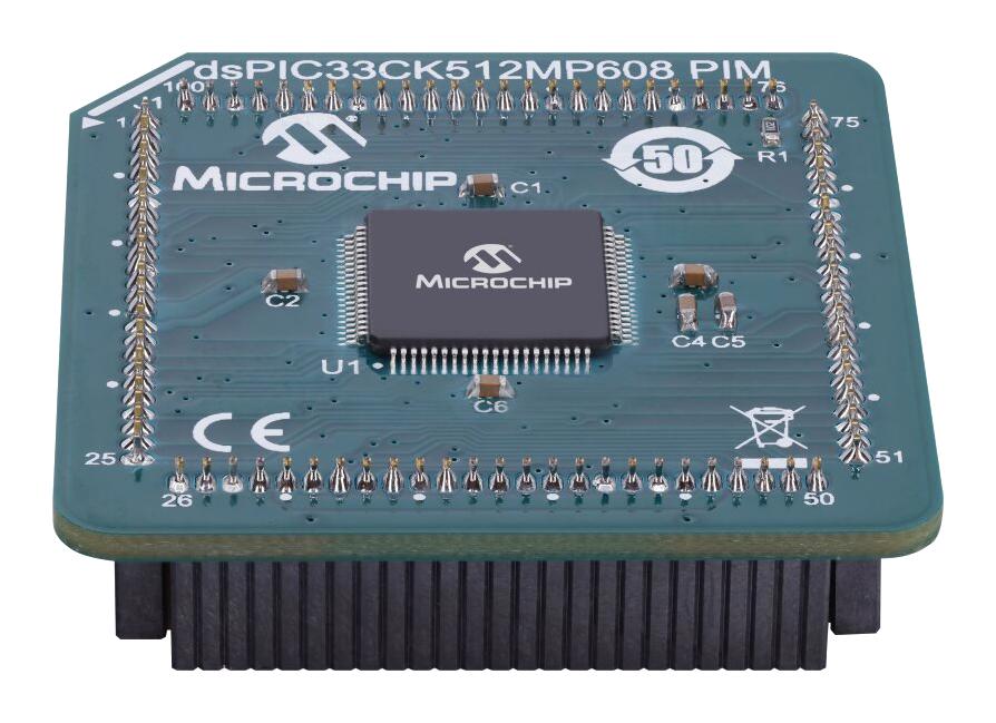 MICROCHIP EV09H41A Placas Hija Integradas Y Módulos - DSPIC / PIC