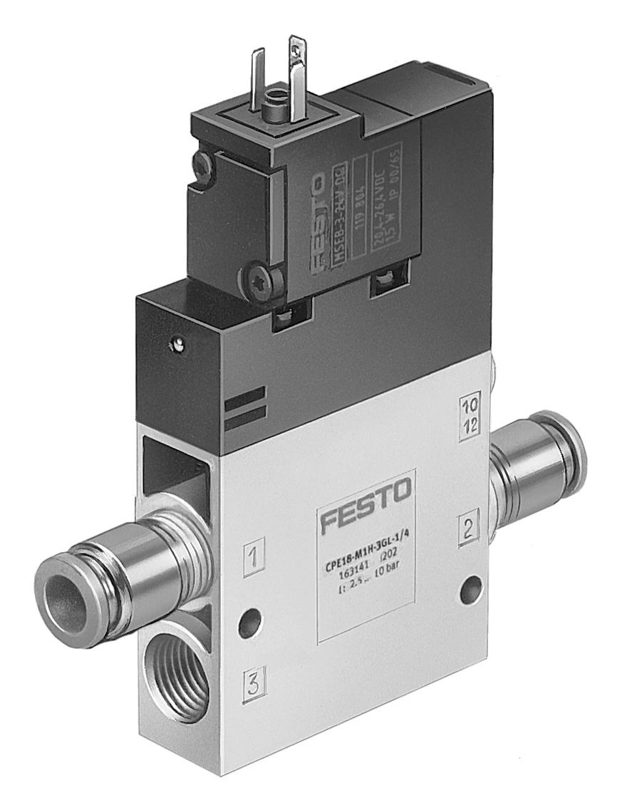 FESTO 163848 Válvulas Solenoides