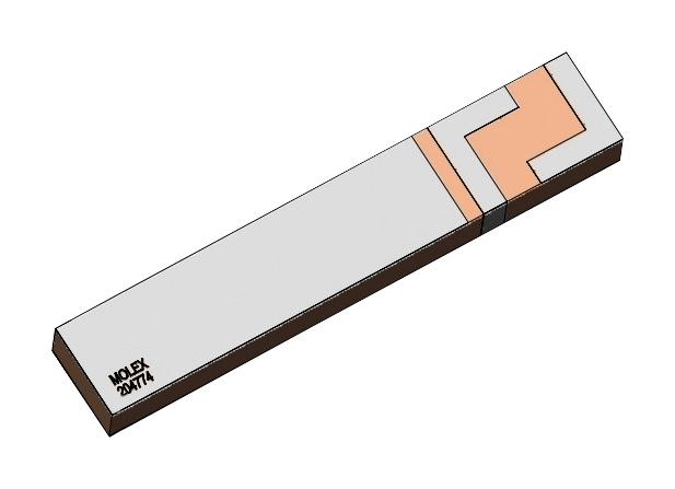 MOLEX / PARTNER STOCK 204774-0001 Antenas De RF