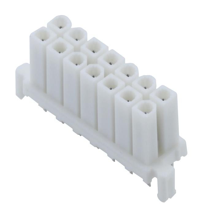 Molex, 42385 4.2mm Pitch 14 Way 2 Row Straight PCB Socket, Through Hole, Solder Termination
