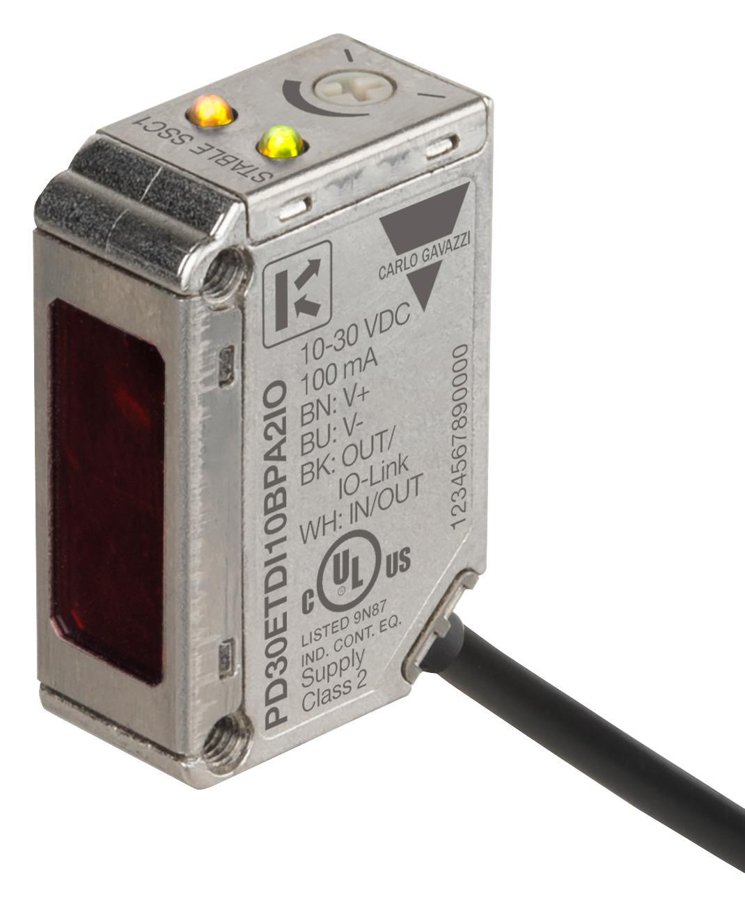 CARLO GAVAZZI PD30ETDI10BPA2IO Sensores Fotoeléctricos