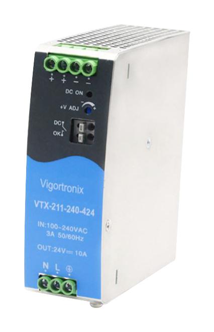 VIGORTRONIX VTX-211-480-324 Convertidores De Montaje En Carril DIN (AC / DC)