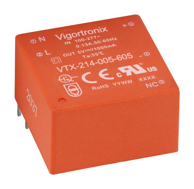 VIGORTRONIX VTX-214-005-612 Convertidores De Montaje En PCB (AC / DC)