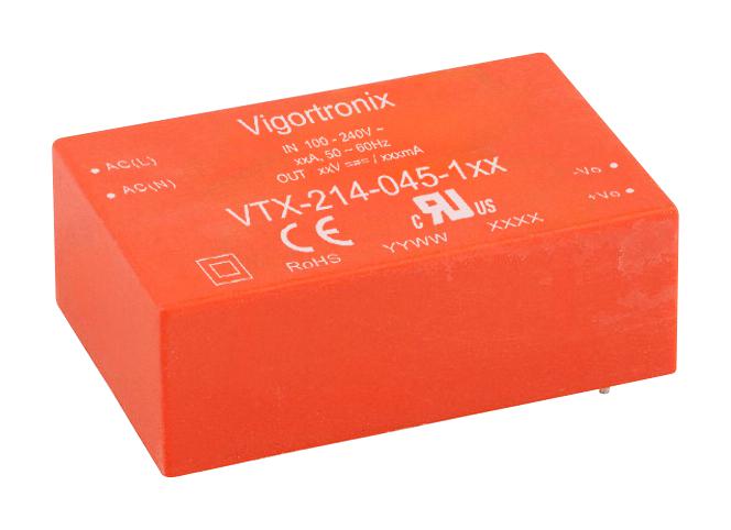 VIGORTRONIX VTX-214-045-115 Convertidores De Montaje En PCB (AC / DC)