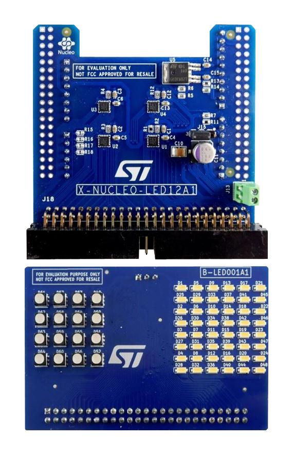 STMICROELECTRONICS X-NUCLEO-LED12A1 Placas Hijas Y Módulos De Diseño Integrado