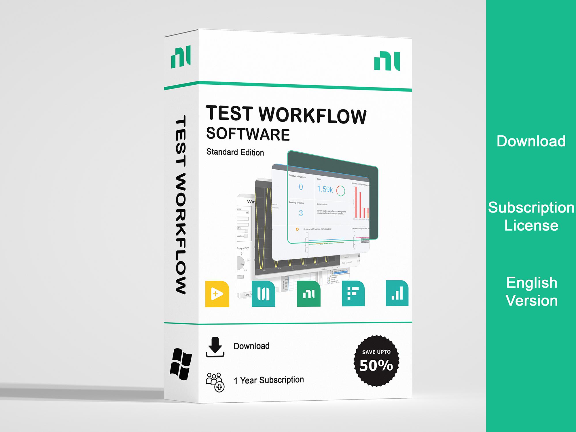 NI / EMERSON 788508-35 Software Para Equipos De Prueba