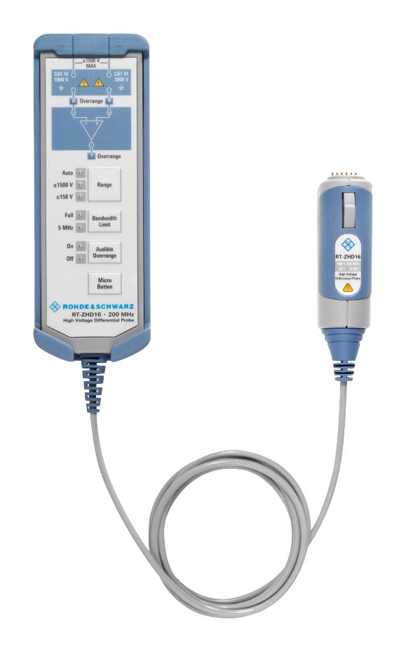 ROHDE & SCHWARZ RT-ZHD16 Sondas De Prueba Para Osciloscopios (Tensión / Frecuencia)