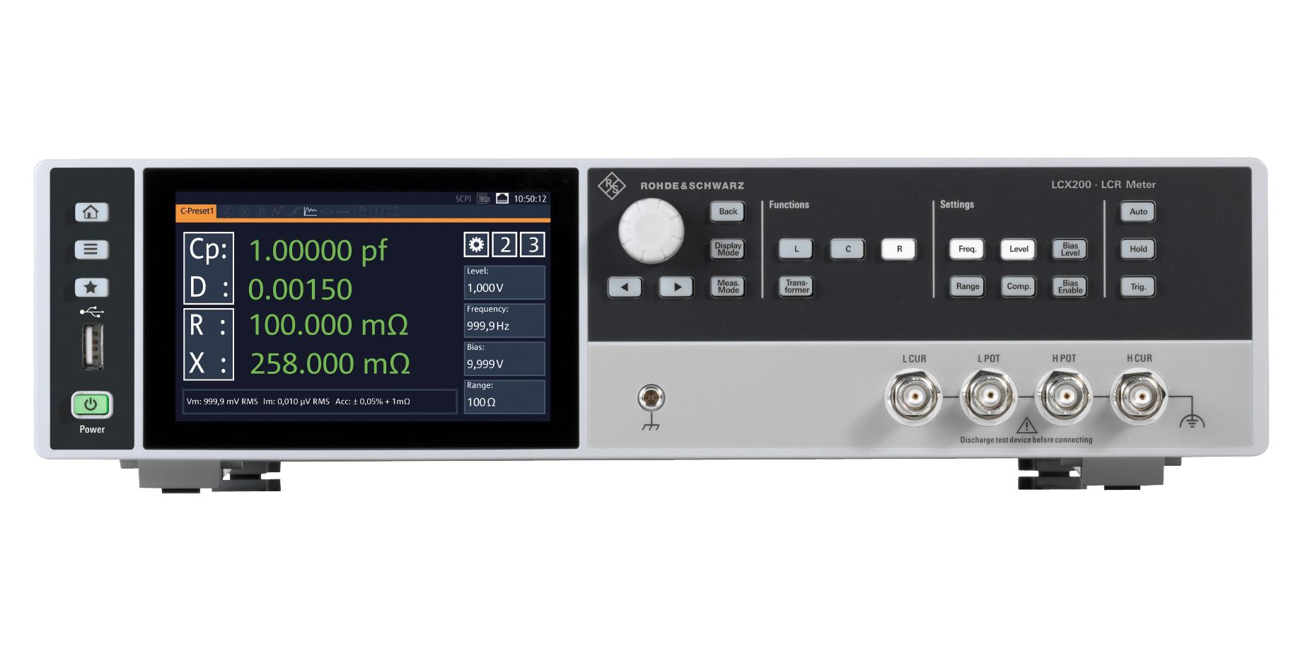 ROHDE & SCHWARZ LCX200 Medidores De RLC