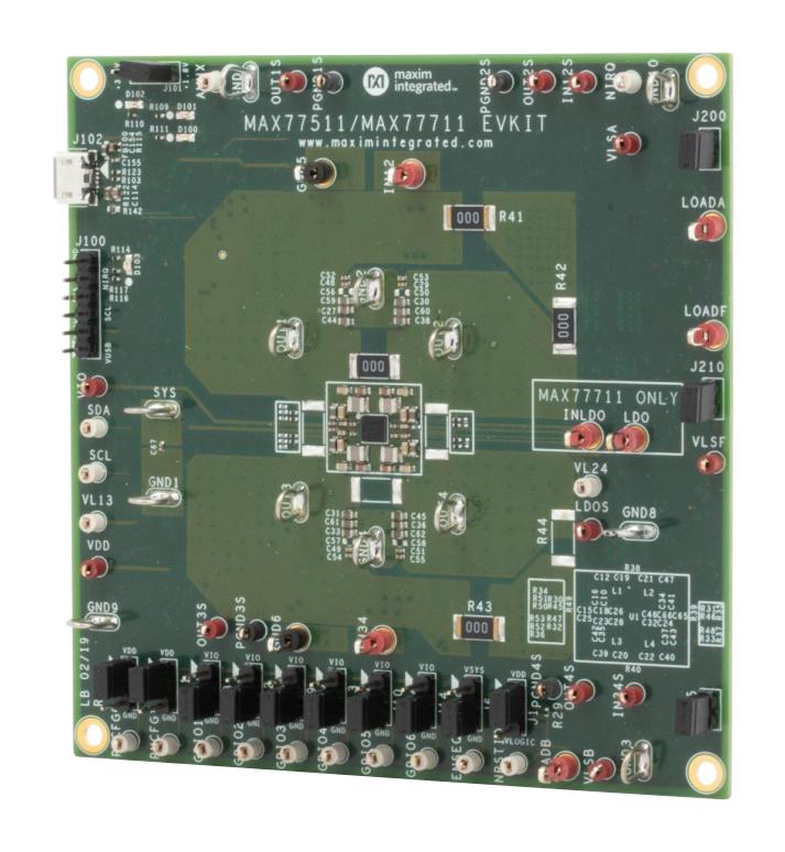 ANALOG DEVICES MAX77711AEVKIT# Kits De Desarrollo Para Gestión De Alimentación - DC / DC