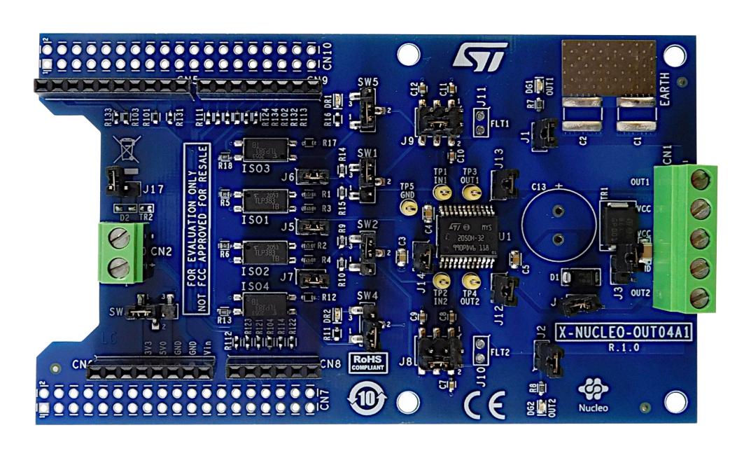 STMICROELECTRONICS X-NUCLEO-OUT04A1 Placas Hija Integradas Y Módulos - ARM