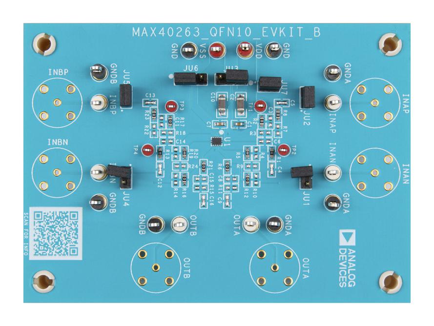 ANALOG DEVICES MAX40263EVKIT# Kits De Desarrollo Para Acondicionamiento De Señal