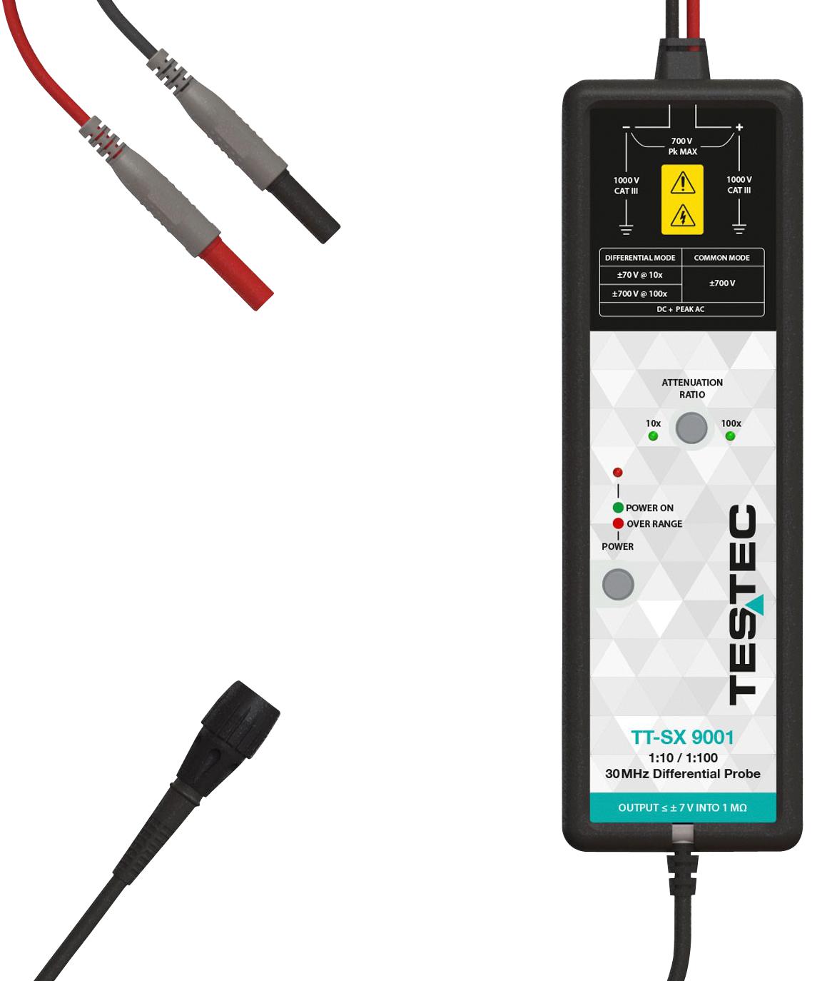 TESTEC 15601 Sondas De Prueba Para Osciloscopios (Tensión / Frecuencia)