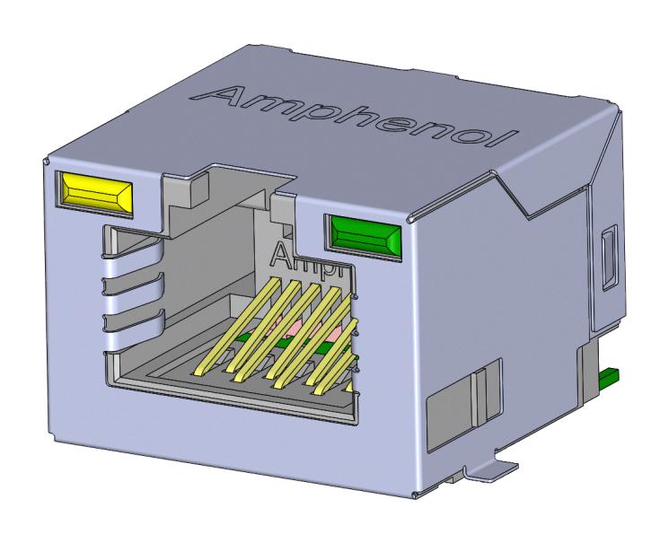 AMPHENOL COMMUNICATIONS SOLUTIONS RJE3A1886412 Conectores Modulares Y Ethernet