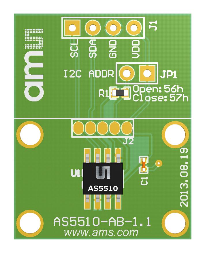 AMS OSRAM GROUP AS5510-SO_EK_AB Kits De Evaluación Y Desarrollo De Sensores