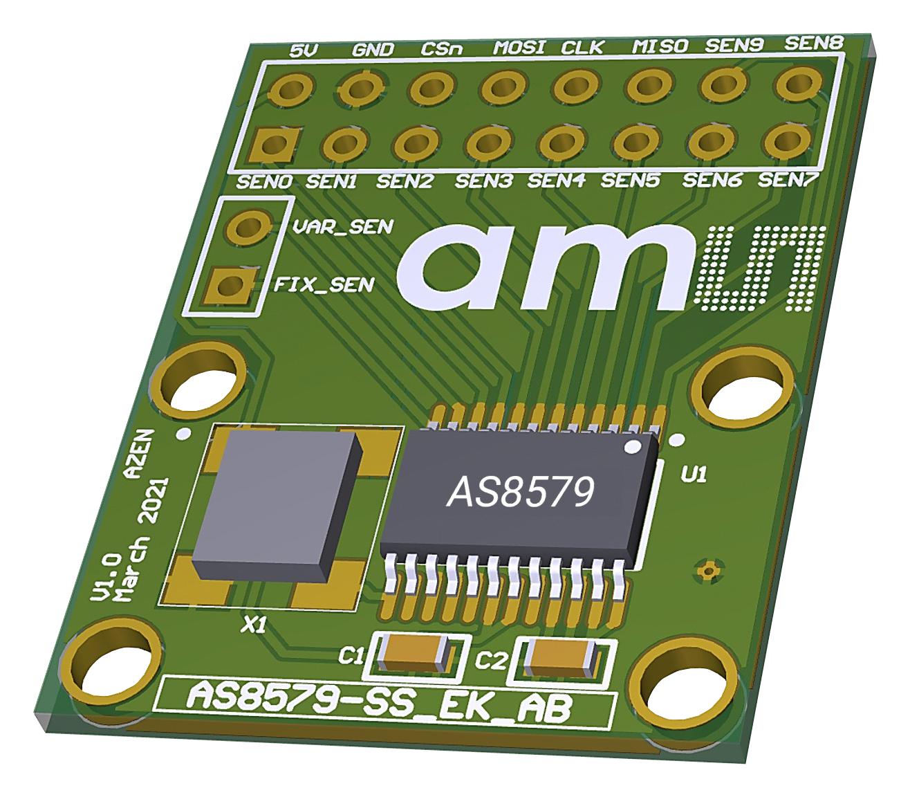 AMS OSRAM GROUP AS8579-SS_EK_AB Kits De Evaluación Y Desarrollo De Sensores