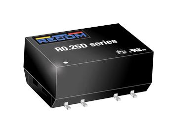 RECOM POWER R0.25D-2415/P Convertidores DC / DC Aislados De Montaje Superficial