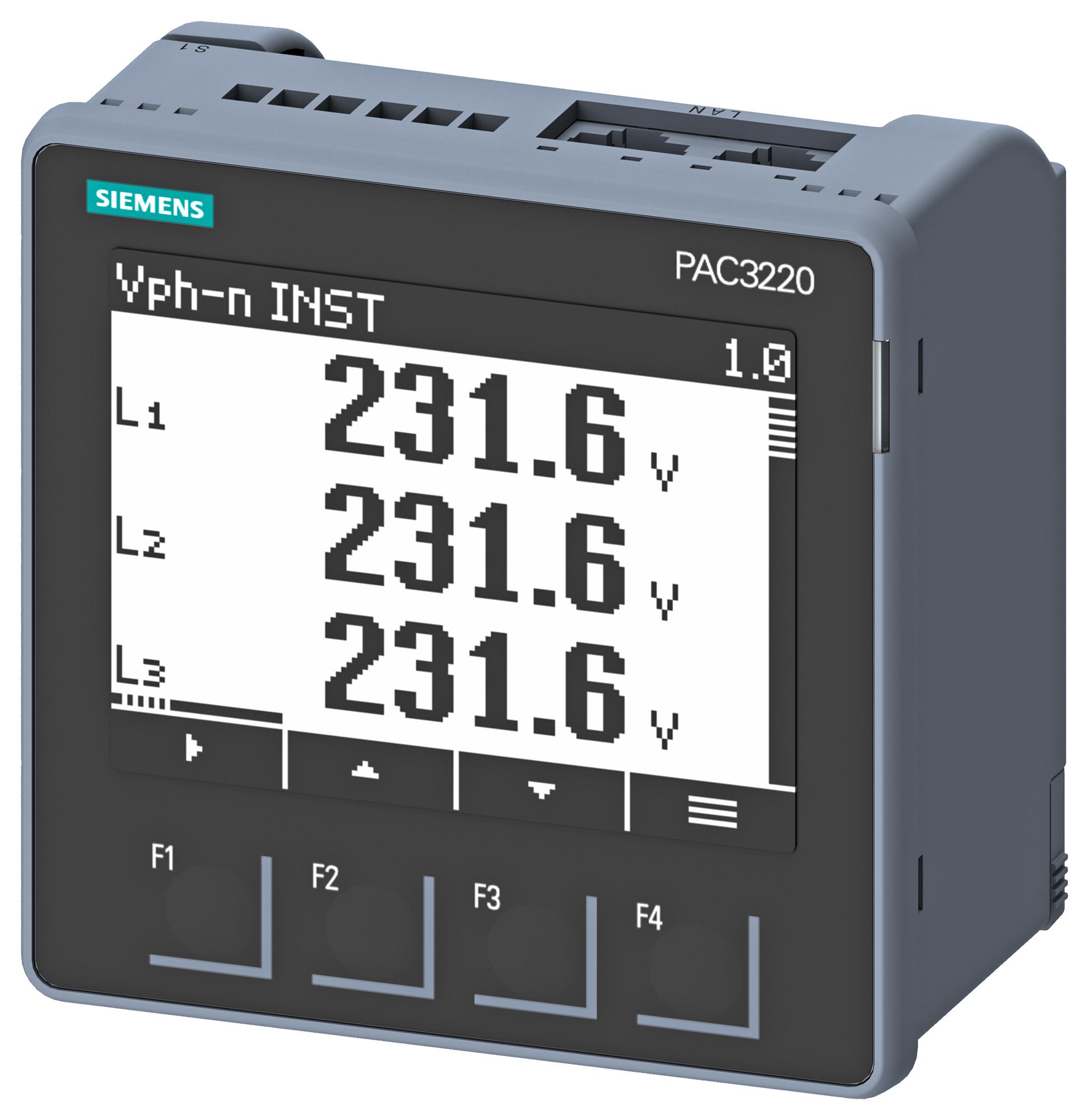 SIEMENS 7KM3220-0BA01-1DA0. Medidores Digitales De Panel