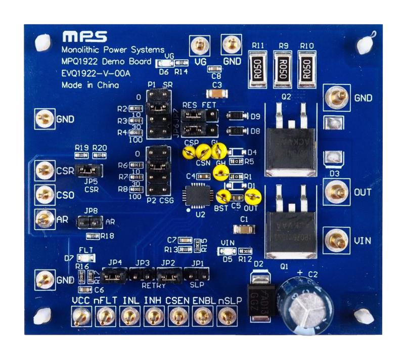 MONOLITHIC POWER SYSTEMS (MPS) EVQ1922-V-00A Kits De Desarrollo Para Gestión De Alimentación - Kits De Desarrollo Para Control De Motor