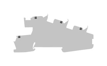 SIEMENS 8WH6001-4DF00 Bloques De Terminales Para Montaje En Carril DIN