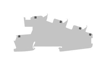 SIEMENS 8WH6001-4EF00 Bloques De Terminales Para Montaje En Carril DIN