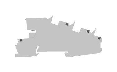 SIEMENS 8WH6001-4FF00 Bloques De Terminales Para Montaje En Carril DIN