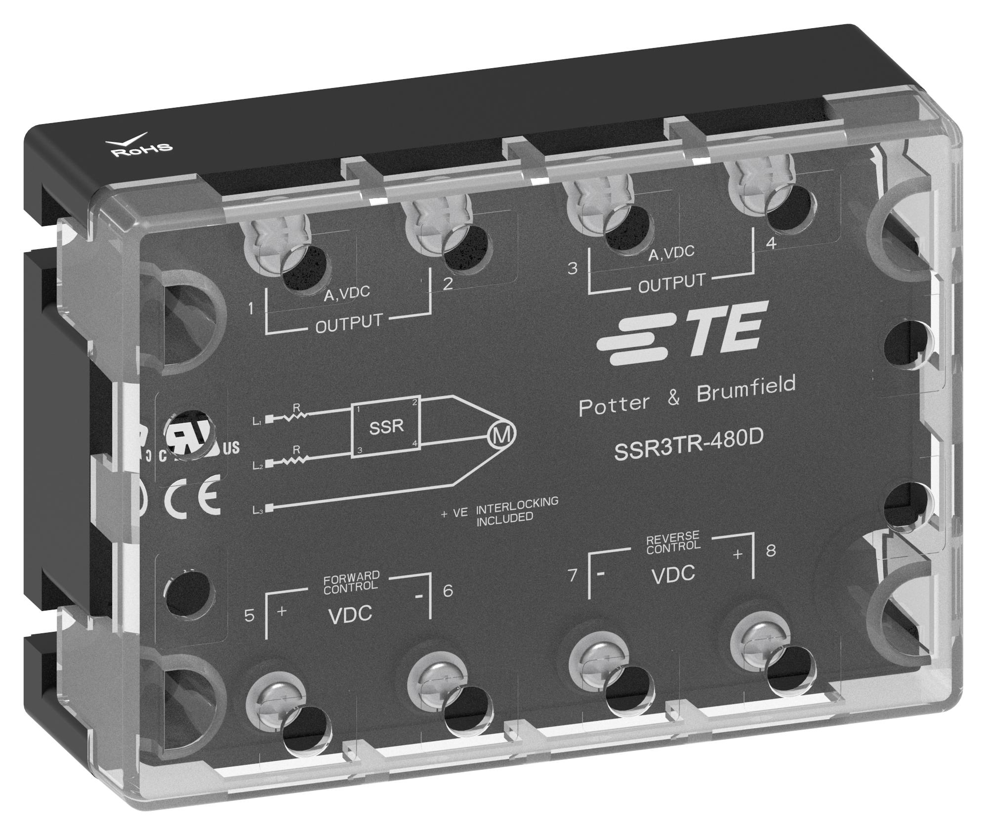 POTTER&BRUMFIELD - TE CONNECTIVITY SSR3TR-480D40R Relés De Estado Sólido