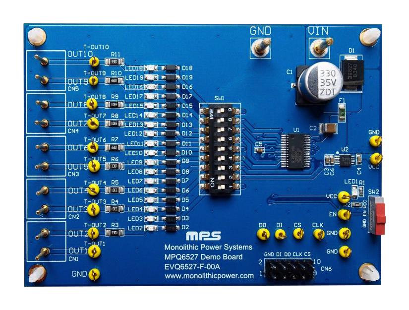 MONOLITHIC POWER SYSTEMS (MPS) EVQ6527-F-00A Kits De Desarrollo Para Gestión De Alimentación - Kits De Desarrollo Para Control De Motor