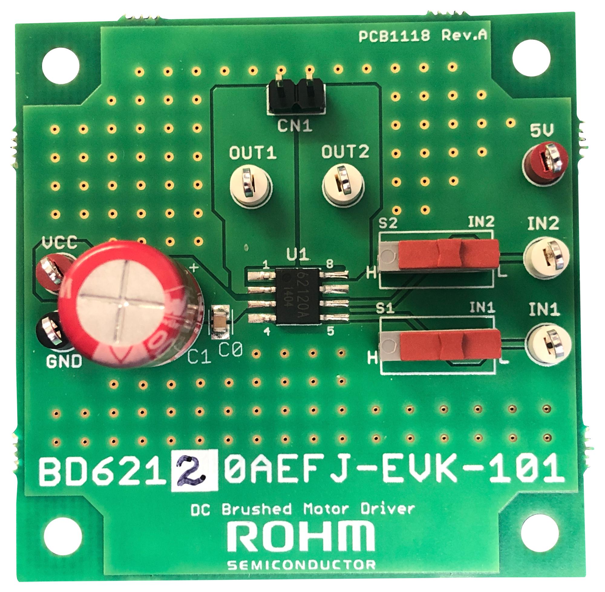 ROHM BD62120AEFJ-EVK-101 Kits De Desarrollo Para Gestión De Alimentación - Kits De Desarrollo Para Control De Motor