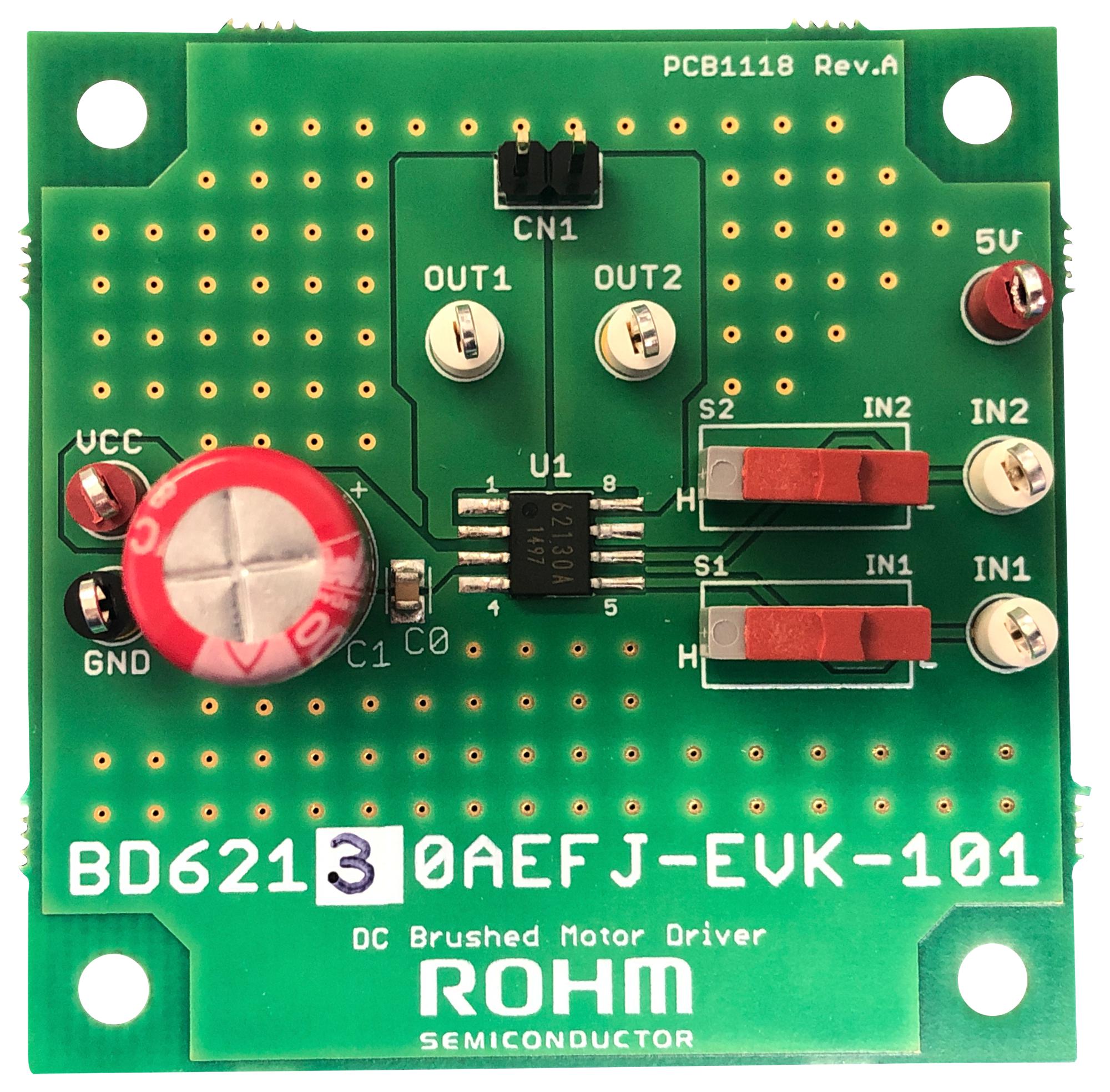 ROHM BD62130AEFJ-EVK-101 Kits De Desarrollo Para Gestión De Alimentación - Kits De Desarrollo Para Control De Motor