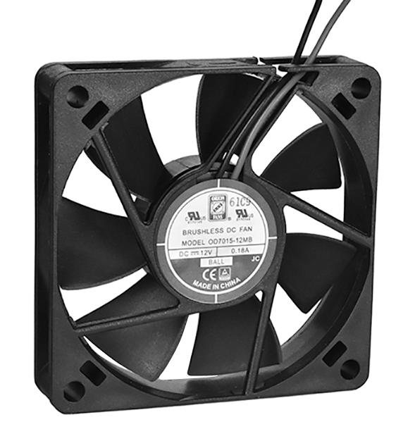 ORION FANS OD7015-12MB Ventiladores Axiales DC