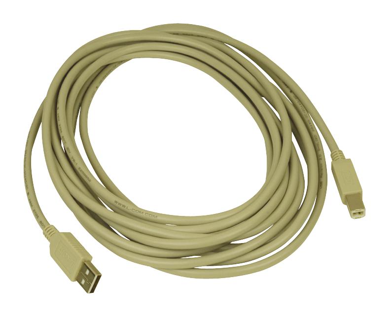 L-COM CSMUAB-5M Cables Lightning / USB