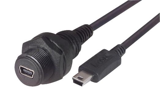 L-COM WPUSBMB5X-05M Cables Lightning / USB