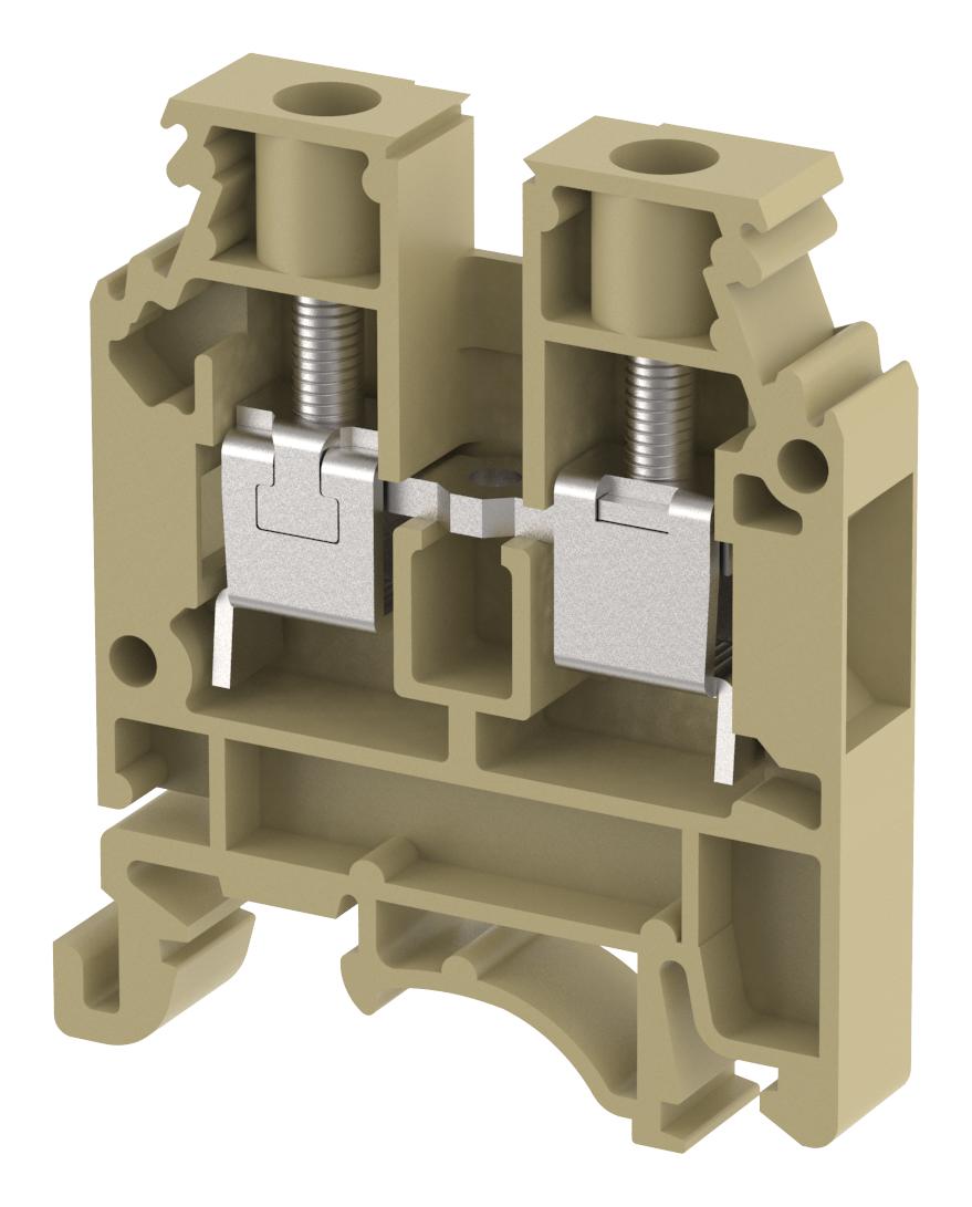 ELKAY KUT6N/ BEIGE Bloques De Terminales Para Montaje En Carril DIN