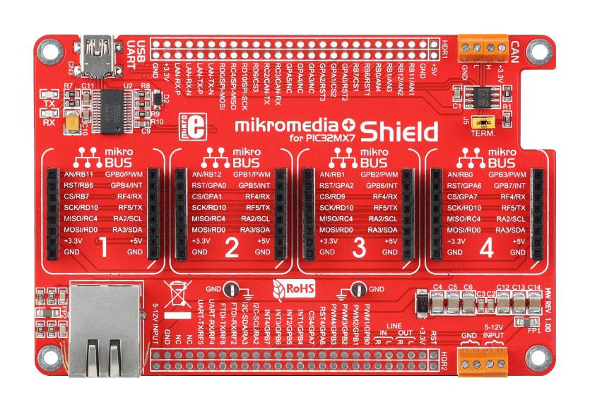 MIKROELEKTRONIKA MIKROE-1437 Kits De Desarrollo Integrado - DSPIC / PIC