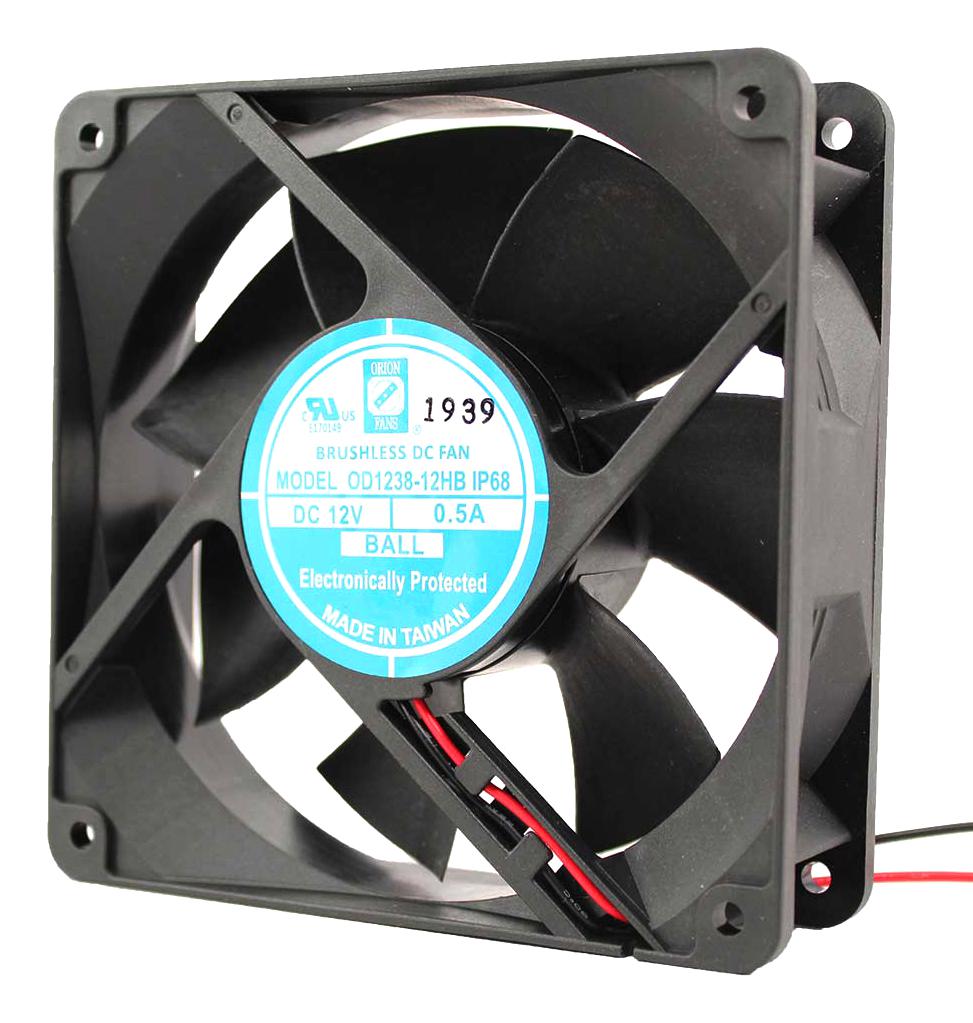 ORION FANS OD1238-12HBIP68 Ventiladores Axiales DC